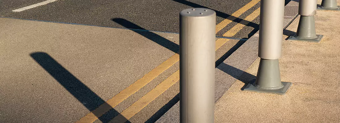 Custom Retractable Barrier Column Installations in Englewood, FL